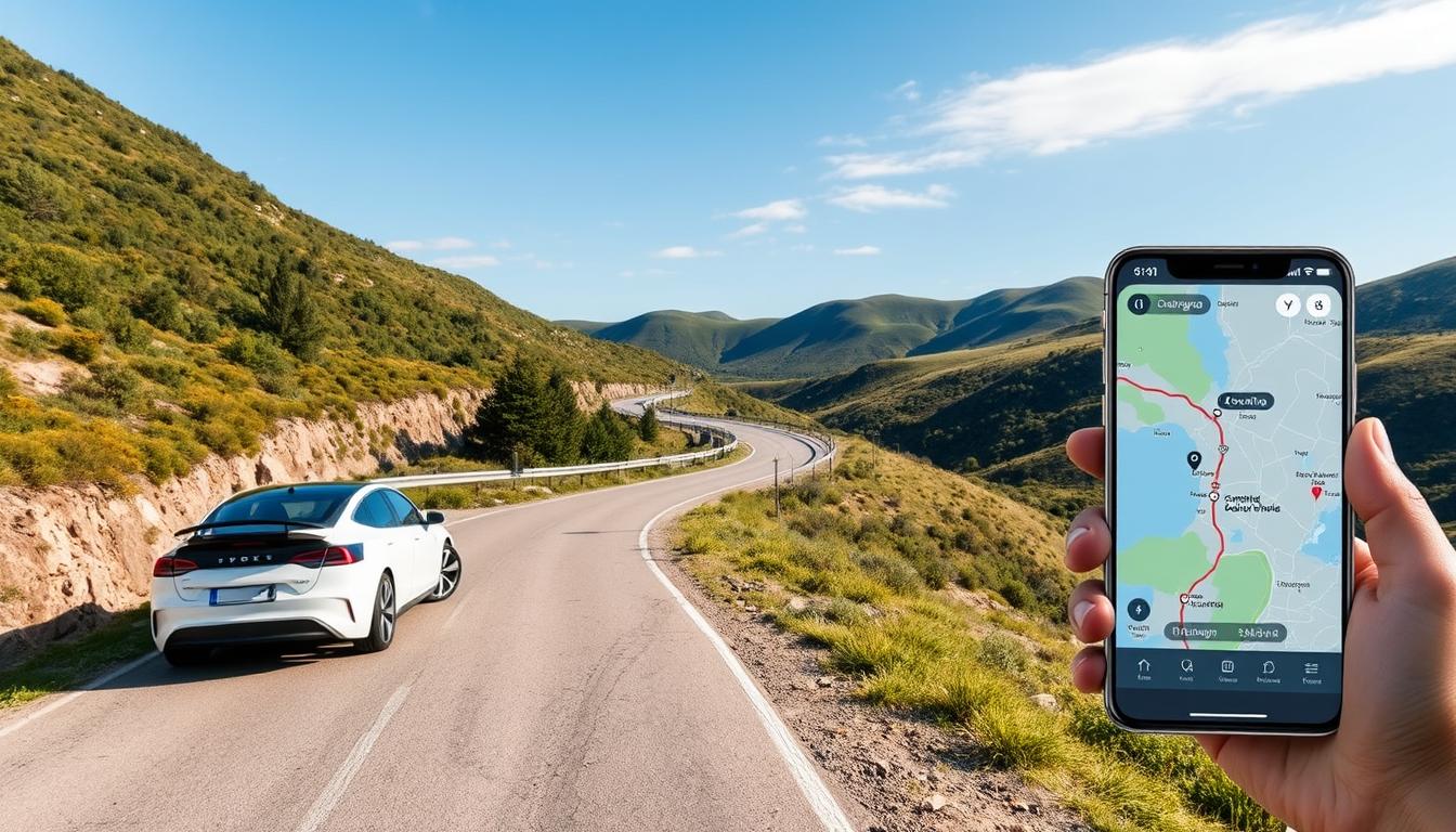 how to plan an electric car journey